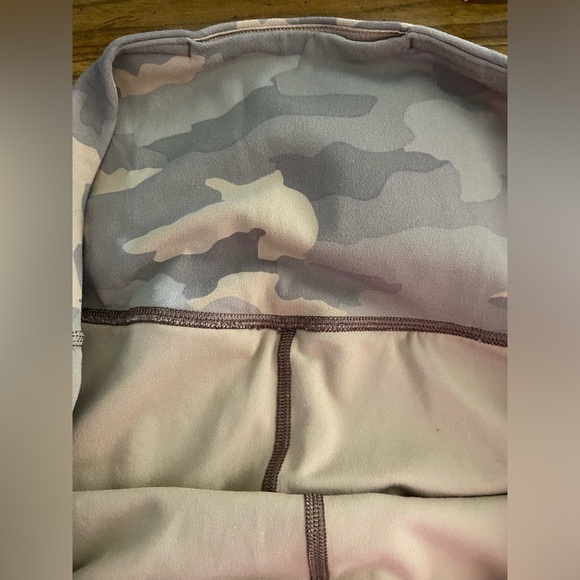 lululemon Align High-Rise Pant with Pockets 25 Camo Beige Size 18 - Picture 6 of 9